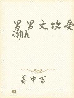 男男文攻受肉高潮h