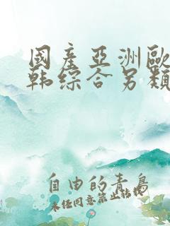 国产亚洲欧美日韩综合另类