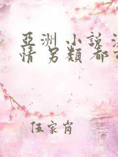 亚洲 小说 激情 另类 都市