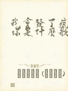 我会发了疯的想你是什么歌