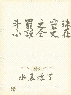 斗罗之灵珠神剑小说全文在线阅读