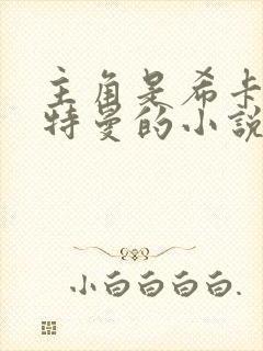 主角是希卡利奥特曼的小说