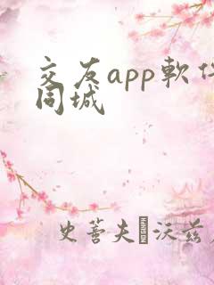 交友app软件同城