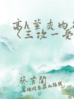 高h荤爽肉欲文〈三攻一受〉