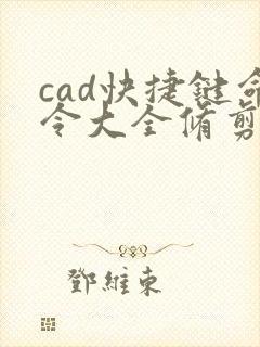 cad快捷键命令大全修剪
