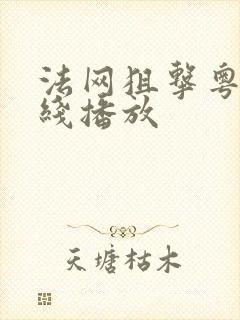 法网狙击粤语在线播放