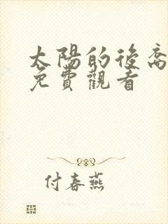 太阳的后裔韩剧免费观看