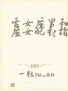 处女座男和天秤座女配对指数是多少