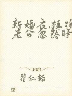 新婚夜,植物人老公忽然睁开眼 简默