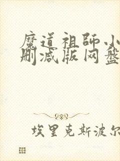 魔道祖师小说未删减版网盘