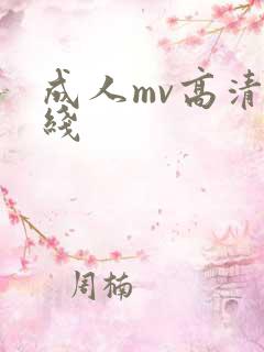 成人mv高清在线