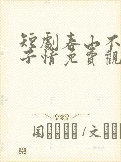 短剧春山不言父子情免费观看全集