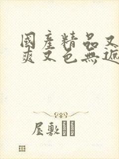 国产精品又黄又爽又色无遮挡