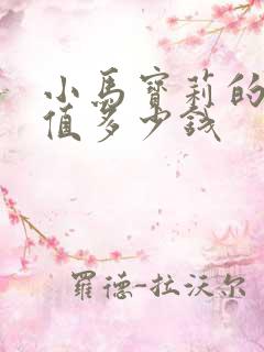 小马宝莉的卡片值多少钱