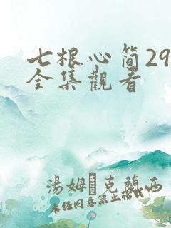 七根心简29集全集观看