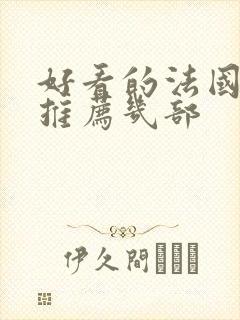 好看的法国电影推荐几部