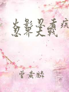 火影忍者疾风传忍界大战