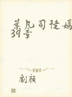 叶凡司徒嫣然第39章