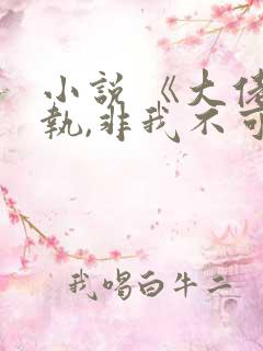 小说 《大佬偏执,非我不可》