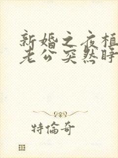 新婚之夜植物人老公突然睁开了眼短剧