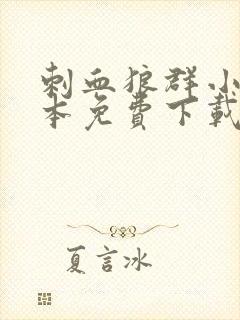 刺血狼群小说全本免费下载