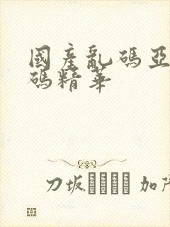 国产乱码亚洲乱码精华