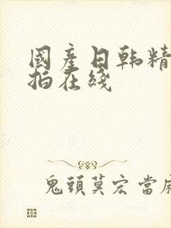 国产日韩精品偷拍在线