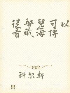 从哪儿可以免费看藏海传