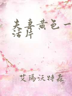 夫妻黄色一级生活片