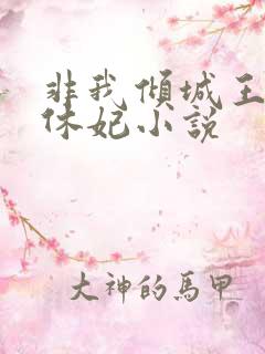 非我倾城王爷要休妃小说