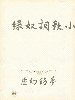 绿奴调教小说