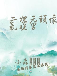 二次元头像男帅气暖男