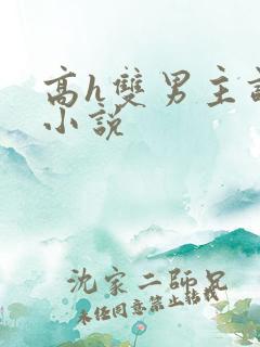 高h双男主调教小说