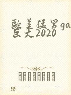 欧美猛男gay巨大2020