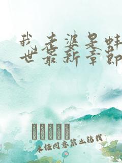 我老婆是蚌精转世最新章节更新内容