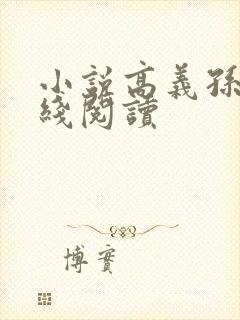 小说高义孙倩在线阅读