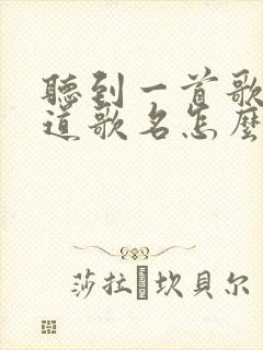 听到一首歌不知道歌名怎么找