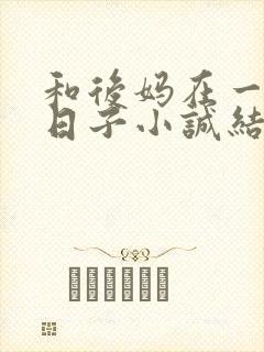 和后妈在一起的日子小诚结局怎么样了