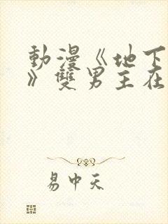 动漫《地下偶像》双男主在线观看