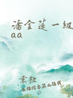 潘金莲一级片aaa