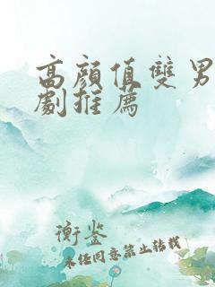 高颜值双男主韩剧推荐