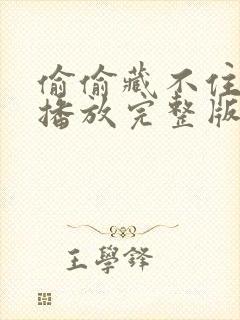 偷偷藏不住免费播放完整版电视剧