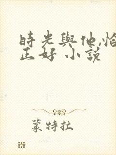 时光与他,恰是正好 小说