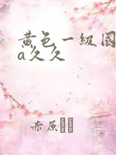 黄色一级国产片a久久