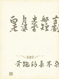 白月光哪有联姻老婆香短剧在线