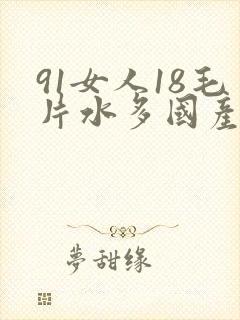 91女人18毛片水多国产