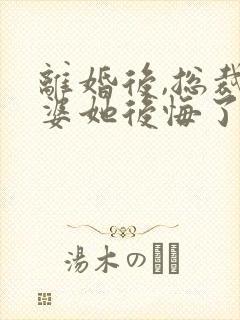 离婚后,总裁老婆她后悔了