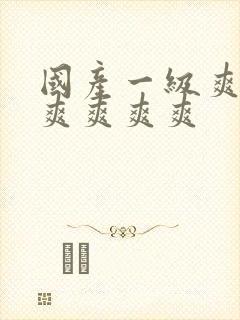 国产一级爽爽爽爽爽爽爽