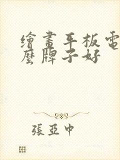 绘画平板电脑什么牌子好