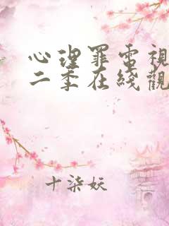 心理罪电视剧第二季在线观看完整版